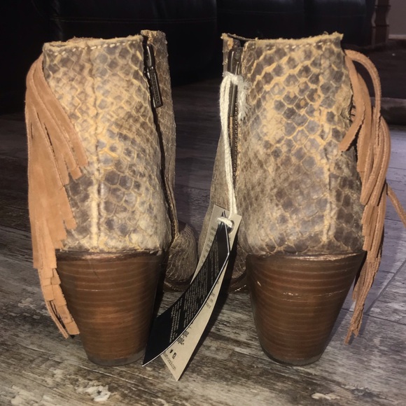 BNWT LIBERTY BLACK PYTHON BOOTIES! - Picture 4 of 6